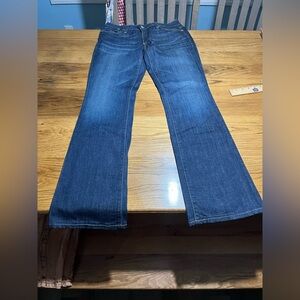 AG Adriano Goldschmied The Jessie Curvy Boot Fit Size 28R